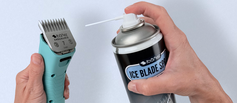 Cómo aplicar el spray refrigerante en un cabezal de corte